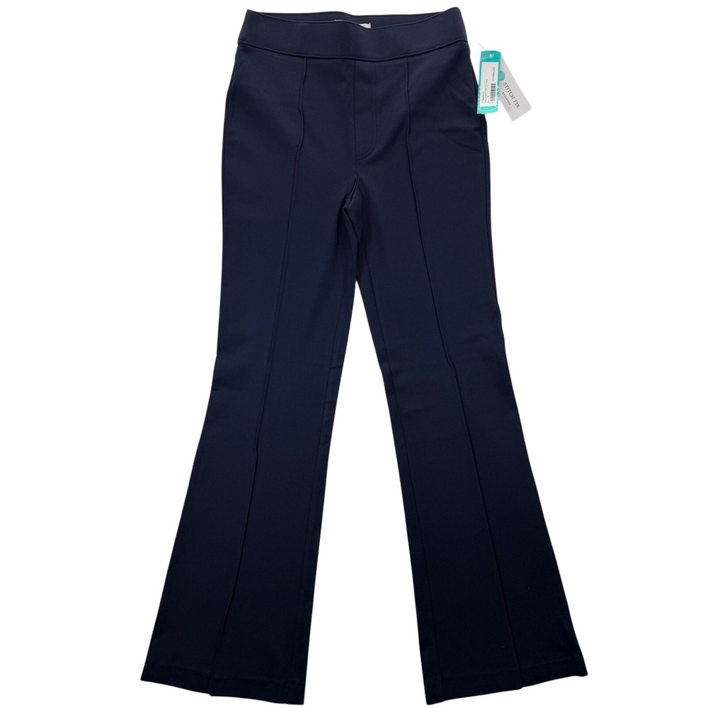 41 Hawthorn Navy Pull On Flare Pants - Size 6 - Stitch Fix Exclusive